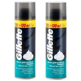 Gillette 2x300 ml Hassas Tıraş Köpüğü