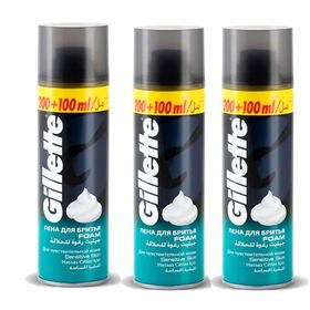 Gillette 3x300 ml Hassas Tıraş Köpüğü