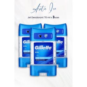 Gillette Antiperspirant Cool Wave Gel 70ml 3 Adet Deodorant