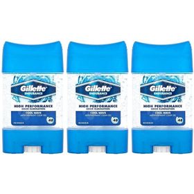 Gillette Antiperspirant Cool Wave Gel 70ml 3 Adet Deodorant