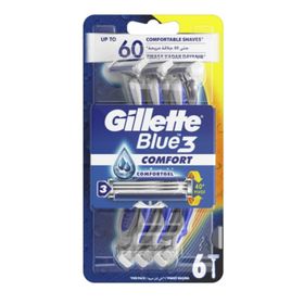 Gillette Blue 3 6'lı Blister Comfort Tıraş Bıçağı