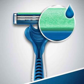 Gillette Blue2 Milli Takım Özel Paketi 4'lü Tıraş Bıçağı + 200 ml Tıraş Köpüğü