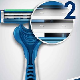 Gillette Blue2 Milli Takım Özel Paketi 4'lü Tıraş Bıçağı + 200 ml Tıraş Köpüğü