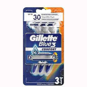 Gillette Blue3 3'lü Comfort Kullan At Tıraş Bıçağı