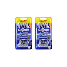 Gillette Blue3 Comfort 2 Adet 8'li Tıraş Bıçağı