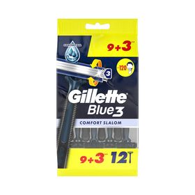 Gillette Blue3 Comfort Slalom 2 Adet 9+3'lü Kullan At Tıraş Bıçağı