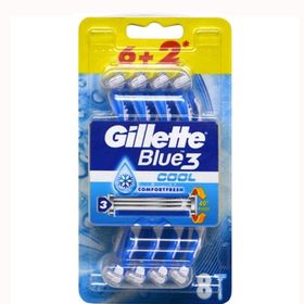Gillette Blue3 Cool Serinletici 6+2 Tıraş Bıçağı