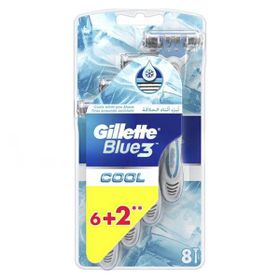 Gillette Blue3 Cool Serinletici 8 Li Tıraş Bıçağı