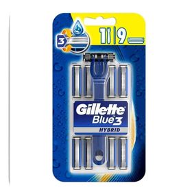 Gillette Blue3 Hybrid Tıraş Makinesi + 9 Tıraş Bıçağı