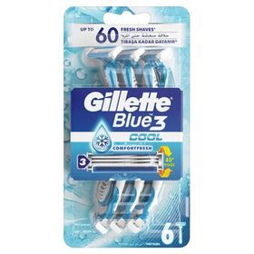 Gillette Blue3 Plus Cool 6'lı Tıraş Bıçağı