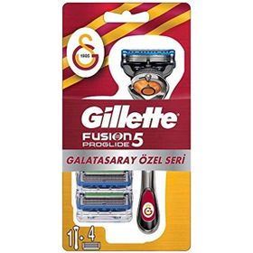 Gillette Fusion 5 Proglide Galatasaray Özel Seri Tıraş Makinesi+4 Yedek Başlık Set