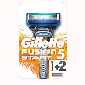 Gillette Fusion 5 Start Tıraş Makinesi + 2'li Yedek Tıraş Bıçağı