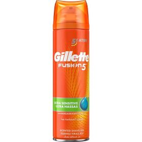 Gillette Fusion 8'li Yedek Tıraş Bıçağı + 200 ml Tıraş Jeli