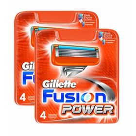 Gillette Fusion Power 2x4 Adet Yedek Tıraş Bıçağı