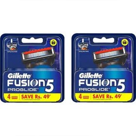 Gillette Fusion Proglide 2x4 Adet Yedek Tıraş Bıçağı