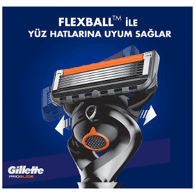 Gillette Fusion Proglide 4'lü Tıraş Bıçağı Yedeği