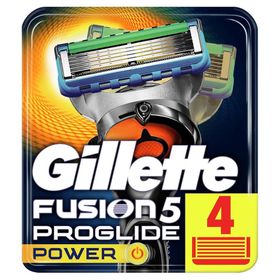 Gillette Fusion Proglide Power 4'lü Tıraş Bıçağı Yedeği
