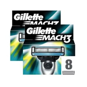 Gillette Mach 3 8'li x 2 Adet Yedek Tıraş Bıçağı