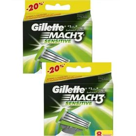 Gillette Mach 3 Sensitive2x8 Adet Yedek Tıraş Bıçağı