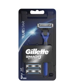 Gillette Mach 3 Start Tıraş Makinesi + Bluestar 3 Yedek Bıçak