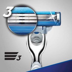 Gillette Mach 3 Turbo Makine + Mach3 2'li Tıraş Jeli + 12'li Yedek Tıraş Bıçağı Seti