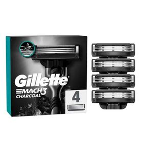 Gillette Mach3 4'lü Kömür Yedek Tıraş Bıçağı
