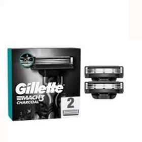 Gillette Mach3 Charcoal 2'li Yedek Tıraş Bıçağı