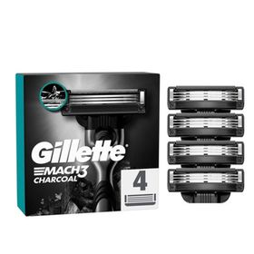 Gillette Mach3 Charcoal 4'lü Yedek Bıçak