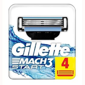 Gillette Mach3 Start 4'lü Yedek Tıraş Bıçağı
