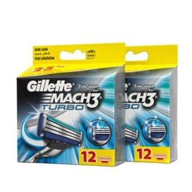 Gillette Mach3 Turbo 12'li Tıraş Bıçağı