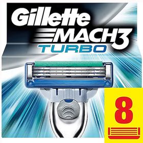 Gillette Mach3 Turbo Yedek Tıraş Bıçağı 8'li X2 Adet MACH3016