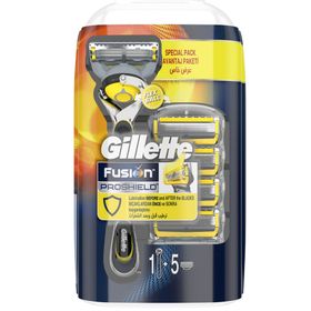 Gillette Proshield Makina ve 4'lü Yedek Bıçak
