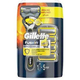 Gillette Proshıeld Tıraş Makinesi + 5 Yedek Tıraş Bıçağı