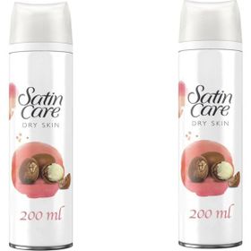 Gillette Satin Care Kuru Ciltler 2x200 ml Tıraş Jeli