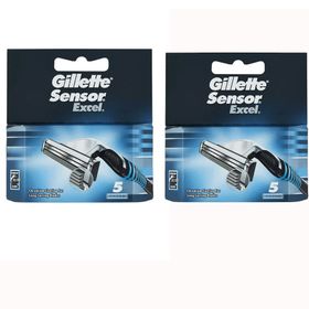 Gillette Sensor Excel 2x5'li Yedek Tıraş Bıçağı