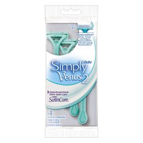 Gillette Simply Venüs 2 Bıçak 4'lü Kullan At Tıraş Bıçağı