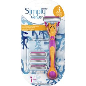 Gillette Simply Venus3 Tıraş Makinesi ve 3 Yedek Bıçağı