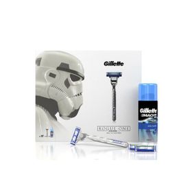 Gillette Star Wars Mach3 Turbo 1 Up Tıraş Makinesi + 2 Yedek Tıraş Bıçağı + Mach3 75 ml Jel