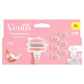 Gillette Venus Comfort Glide Spa Breeze Tıraş Bıçağı 6'lı Yedek Başlık