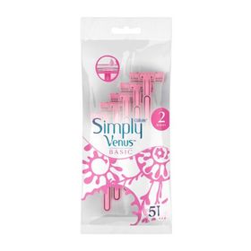 Gillette Venüs Simply 2 Basic 5'li Poşet Tıraş Bıçağı