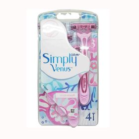 Gillette Venüs Simply 3 4'lü Blister Tıraş Bıçağı