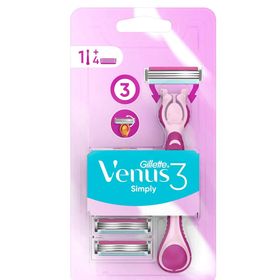 Gillette Venus Simply 3 Traş Bıçağı + 4 Yedek Bıçak