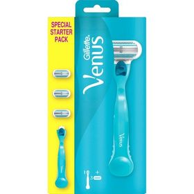 Gillette Venüs Smooth Kadın Tıraş Makinesi + 3 Yedek Tıraş Bıçağı
