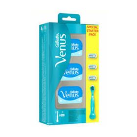 Gillette Venüs Smooth Kadın Tıraş Makinesi + 3 Yedek Tıraş Bıçağı