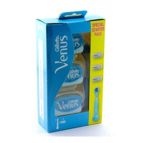 Gillette Venüs Smooth Kadın Tıraş Makinesi + 3 Yedek Tıraş Bıçağı