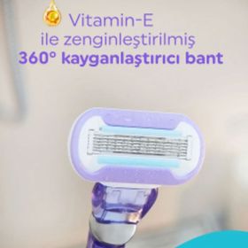 Gillette Venus Swirl Tıraş Makinesi + 3 Yedek Başlık
