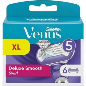 Gillette Venus Yedek 6'lı Deluxe Smooth Swirl Tıraş Bıçağı
