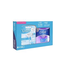 Gillette Venüs Yedek Tıraş Bıçağı 4 Lü Orkid Platinum 6lı Gece Ped Hediyeli