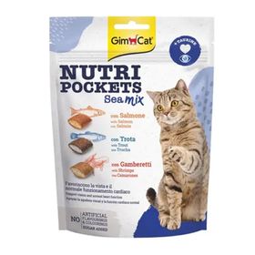 GimCat 150 gr Nutri Pockets Tahıllı Granül Yetişkin Kedi Ödülü