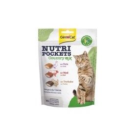GimCat 150 gr Nutripockets Country Mix Multivitaminli Kedi Ödül Maması